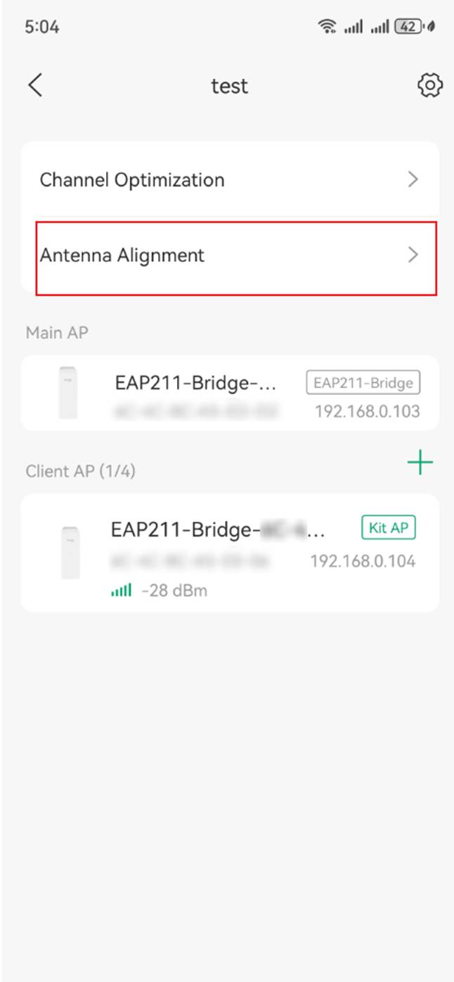 Location to Antenna Alignment.
