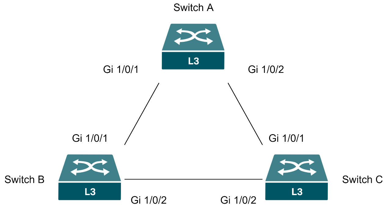 The actual physical wiring of the switches.