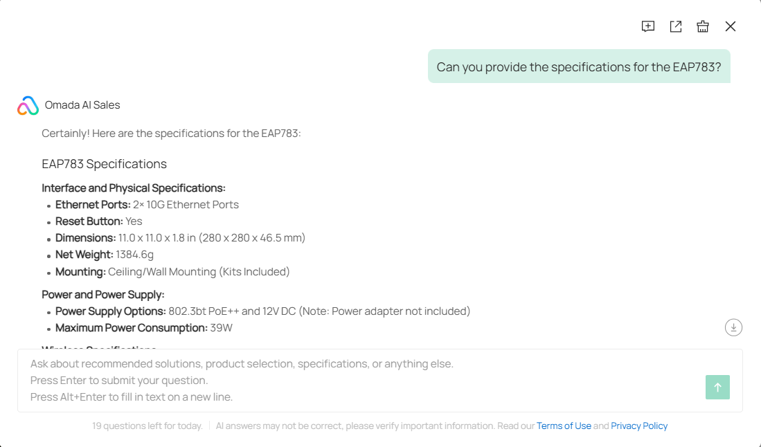 Display the conversation page.