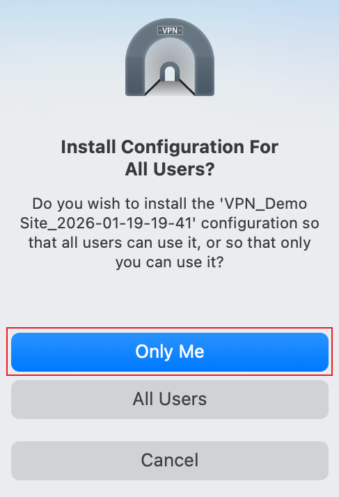 Show the position of Only Me.