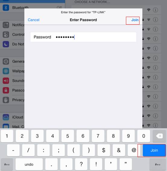 The location of the Settings icon.
