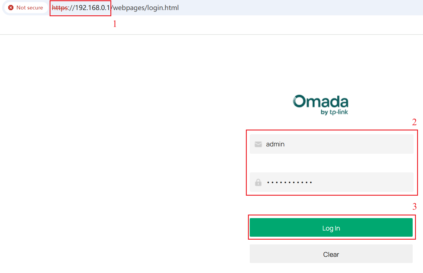 Log in Gateway’s standalone mode