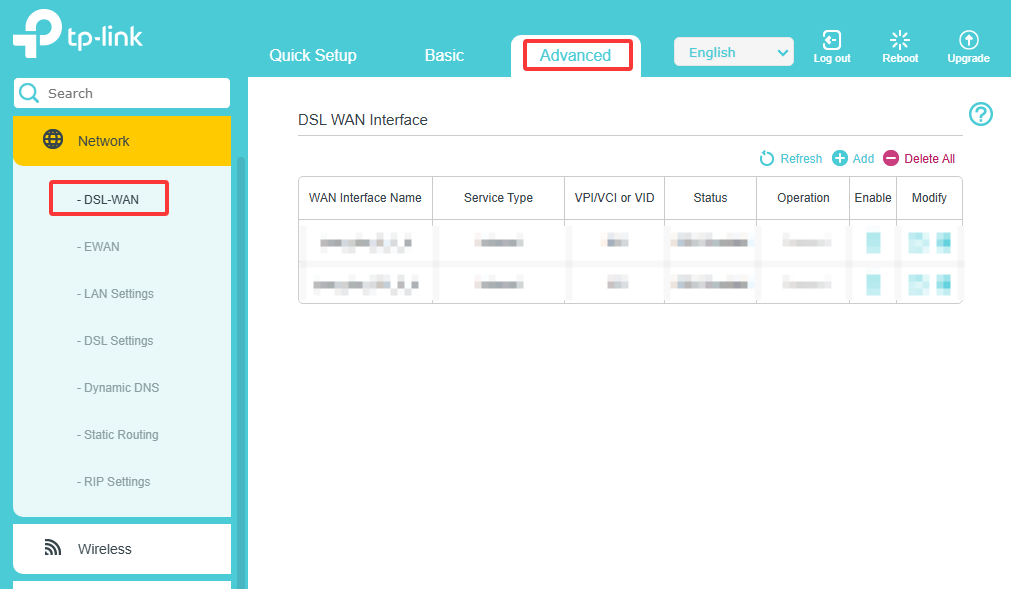 The way to add a WAN interface for IPTV.