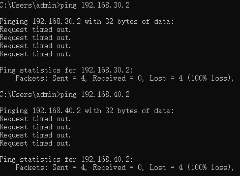 Clients cannot access switches and APs.
