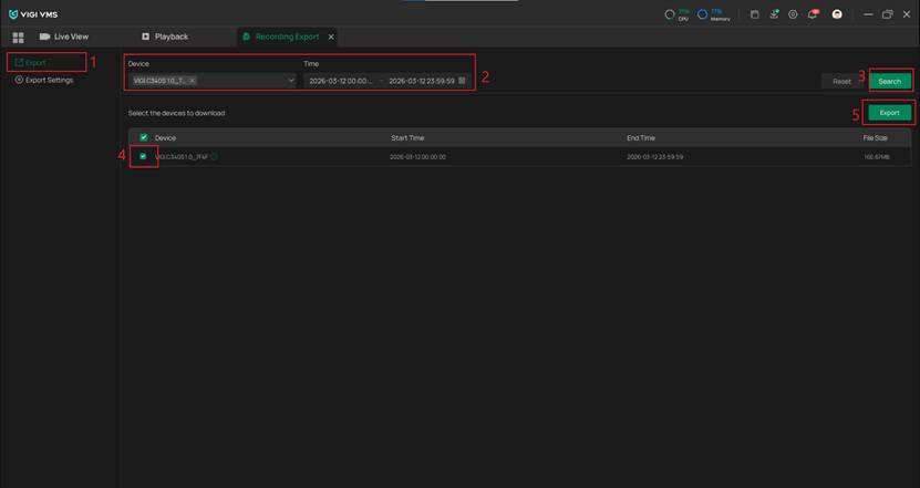 Display corresponding buttons.