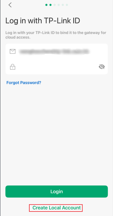 Log in with TP-Link ID.