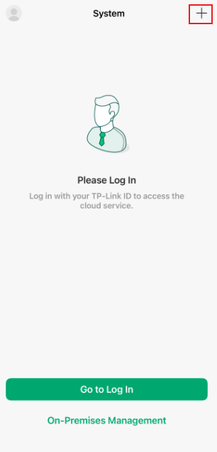 Show the position of the add button.