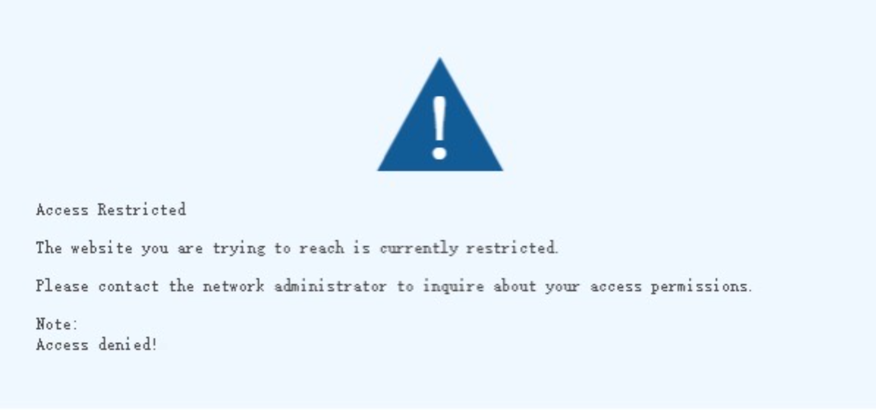 Show the prompt when visiting www.facebook.com.