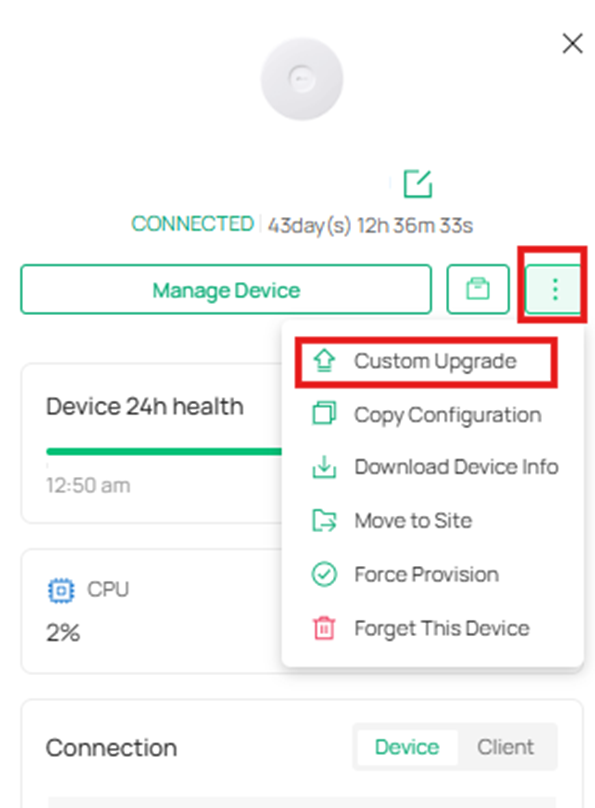 Path of check for upgrade.