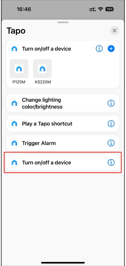 Select an action type as per your desire.