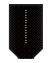 Router LED Display Patterns: Wi-Fi disabled, vertical dotted line on black.