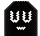 Router LED Display Patterns: Normal connection, dotted smile face on black.