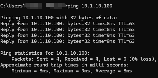 Ping a remote client.