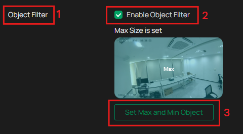 Enabled Object Filter.
