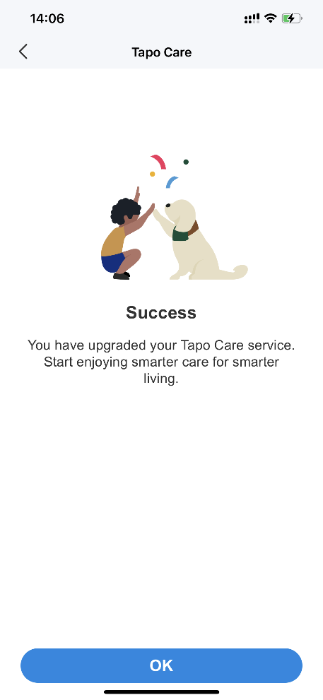 Tap OK.