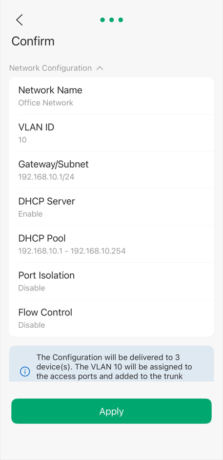  show an example of the confirm page.