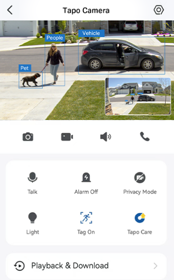 A screenshot shows the Single-lens live view when AI Zoom is enabled.