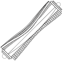 A new main brush for Tapo RV30 Max Plus Gen2.