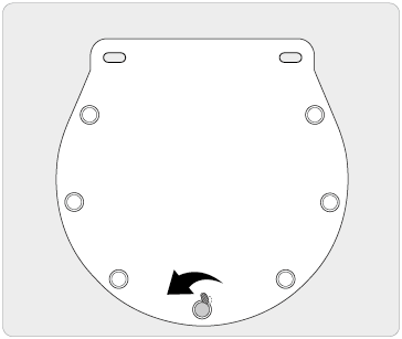 All adhesives on the back of Tapo RV30 Max Plus Gen2.