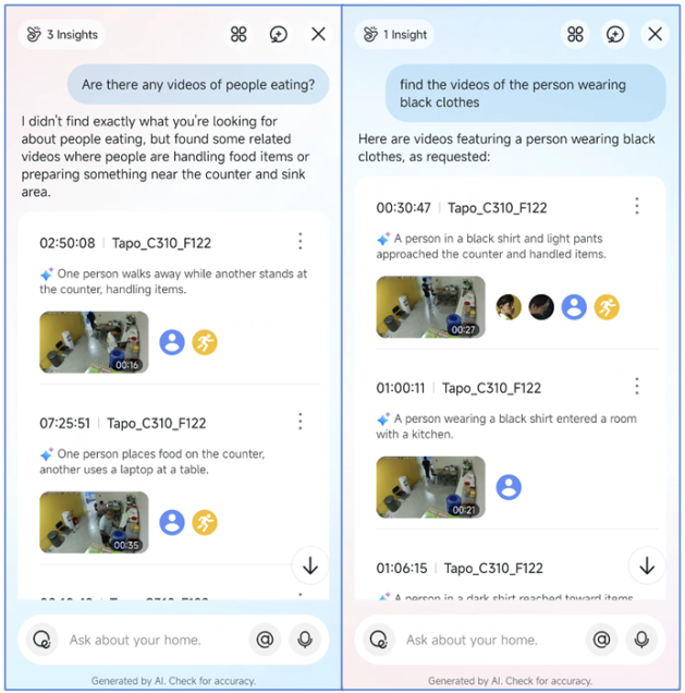 Open AI Chat and describe what you are looking for in plain language.