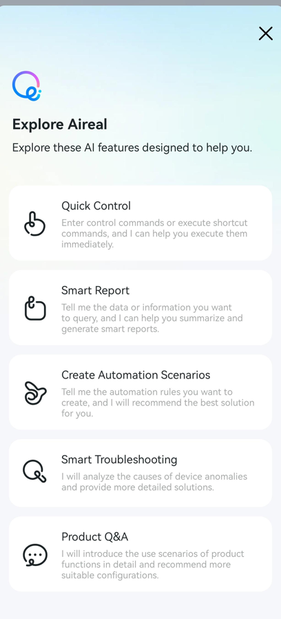 Check different features Aireal can provide for you.