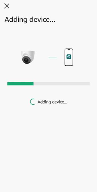 Steps to scan and add camera.