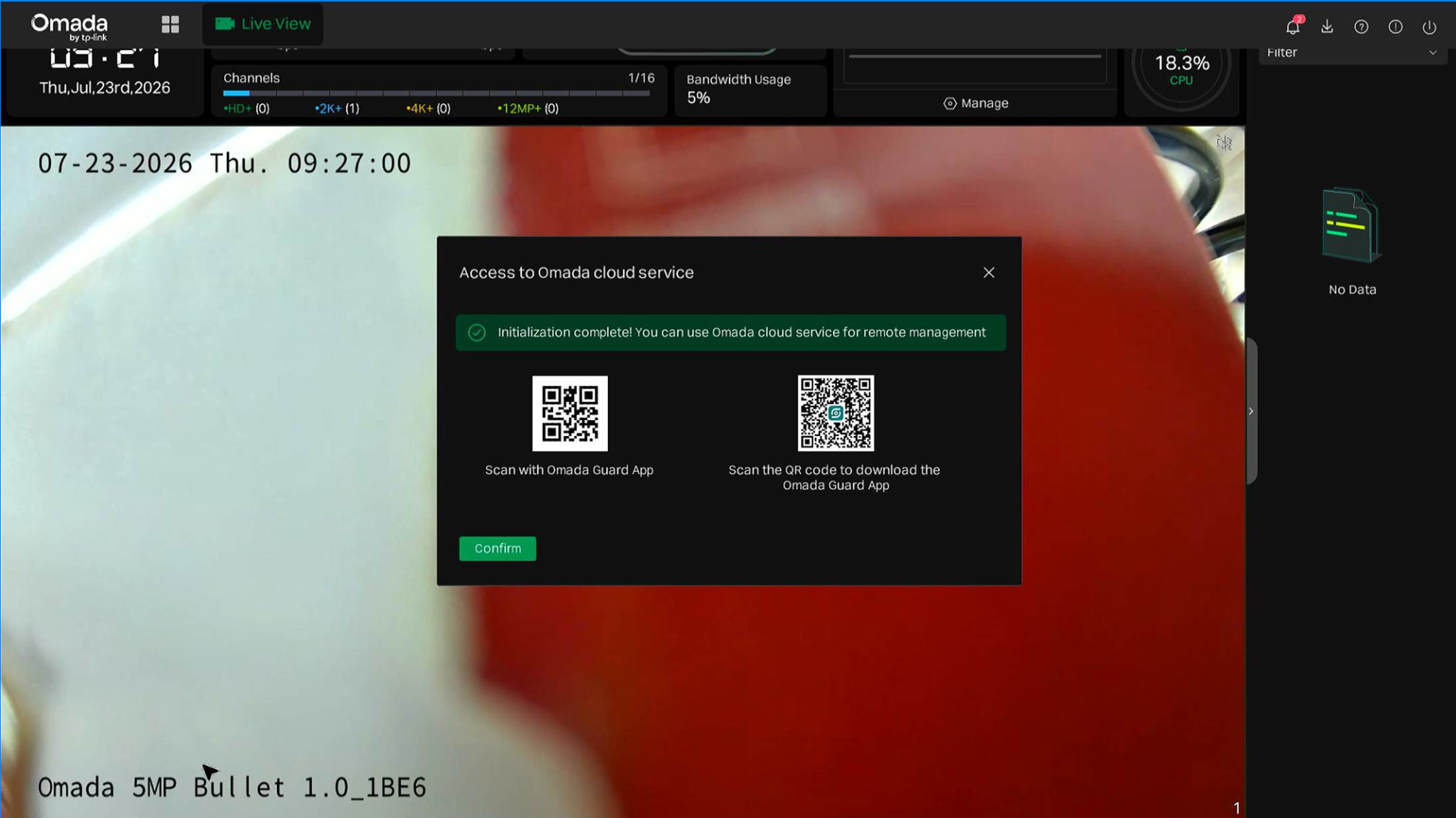 Step to set cloud service