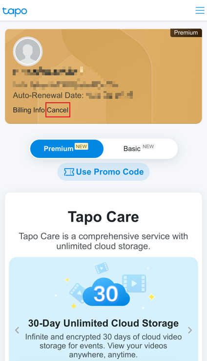 Click "Cancel".
