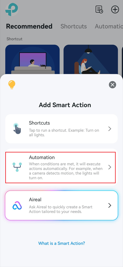 Select Automation.