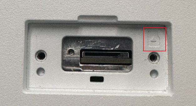 VIGI camera SD card slot showing the correct card insertion orientation