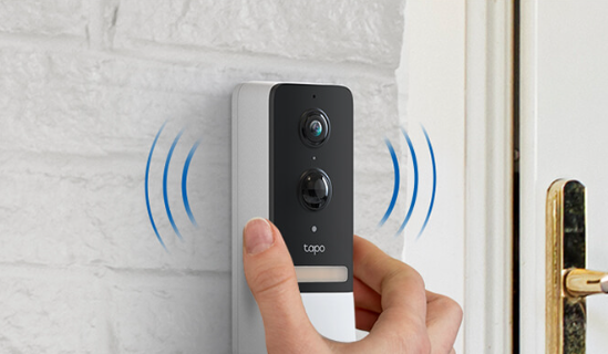The doorbell sounds an alarm when it’s taken off the wall.