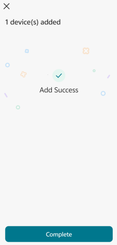 Add success page on VIGI app
