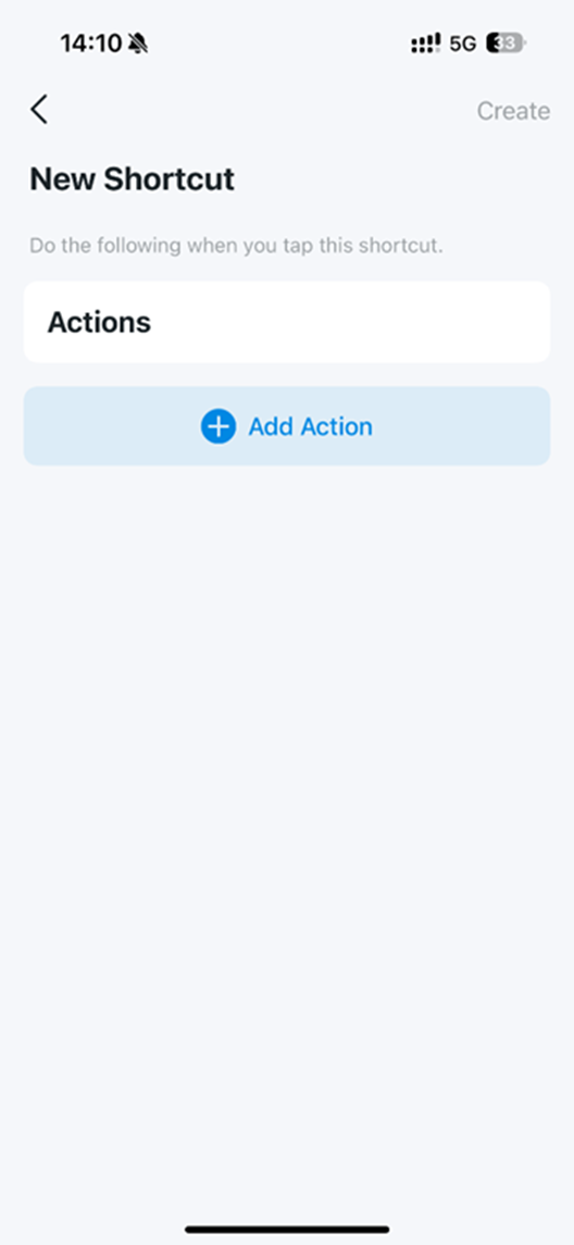 ALT-Text: Aktion hinzufügen.