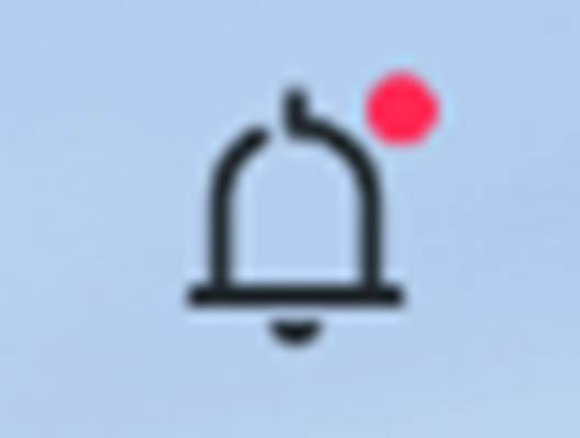 ALT-Text: Benachrichtigungssymbol in der Tapo-App.