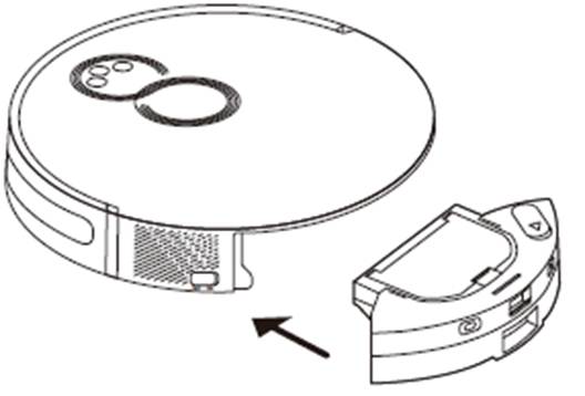 ALT-Text: Abbildung des Tapo RV10 Plus/RV20 Mop Plus.