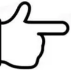 Finger-Pointing symbol.