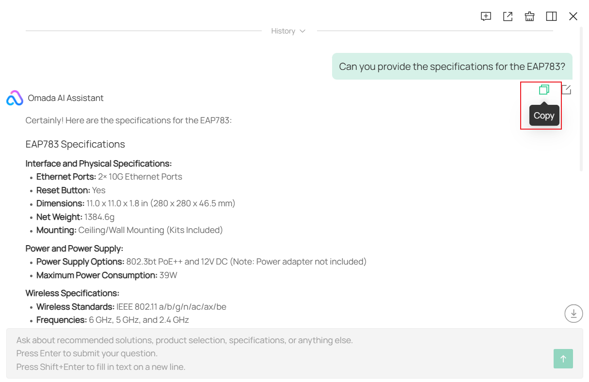 Click Copy to copy the question text.