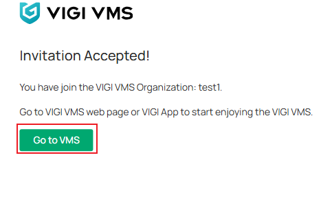 Invitation has been accepted