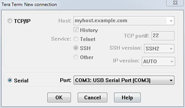 tera term does not see com port