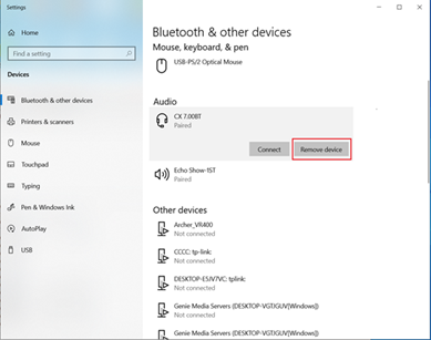 FIX: Can't Remove Bluetooth Devices on Windows 10