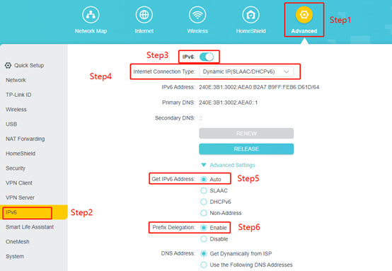 Как настроить ipv6 на роутере d link