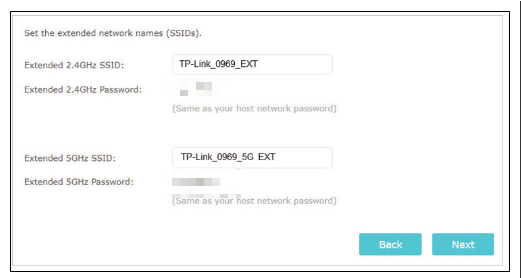 Customize network names.