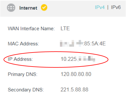 Internet window.