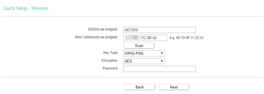 Input host network's password.