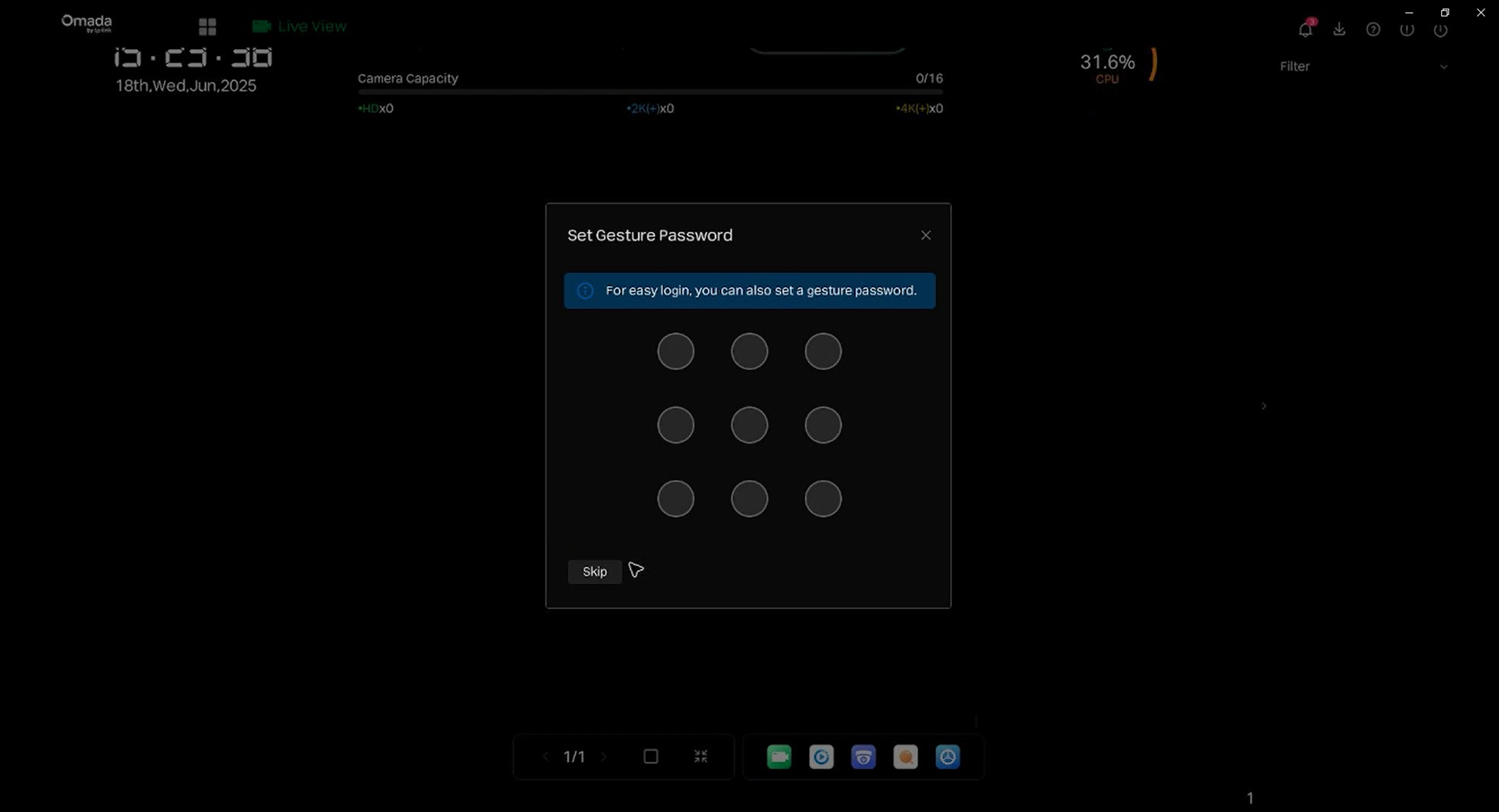 Alt text: Steps to set gesture password.