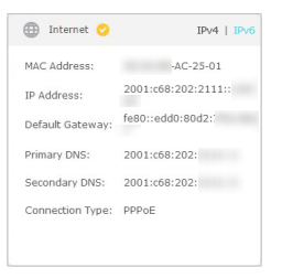 Status page.