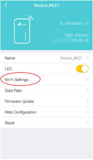 Tap Wi-Fi Settings.