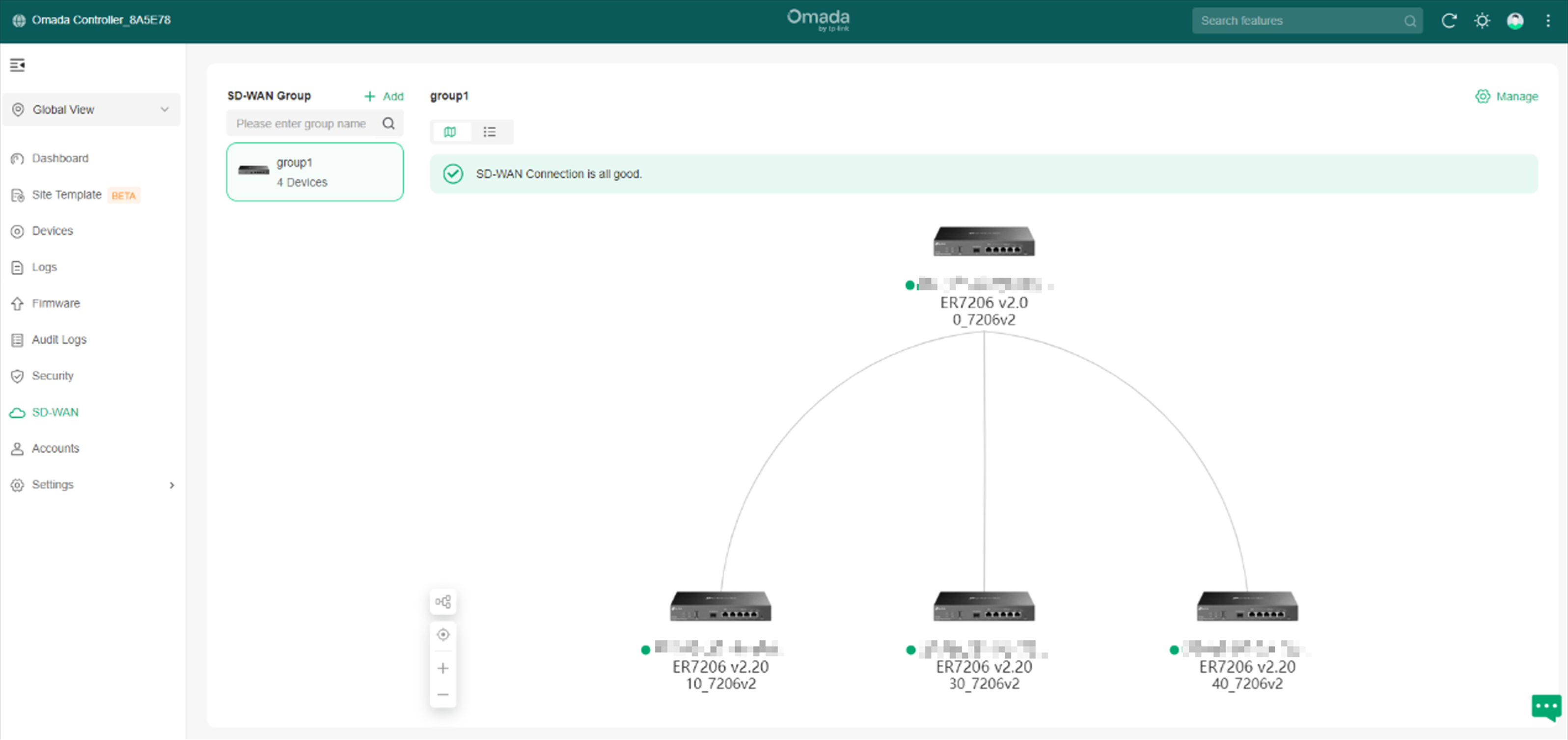 Alt text: final check of SD-WAN configuration.