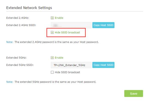 Enable "Hide SSID broadcast".
