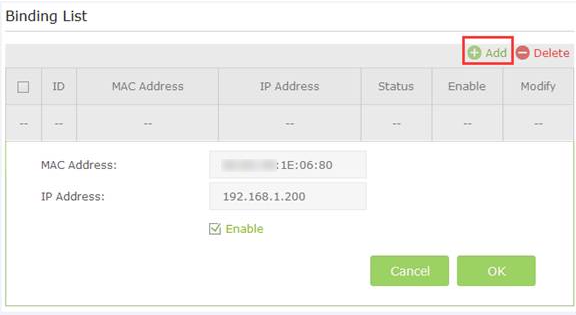 Click Add.